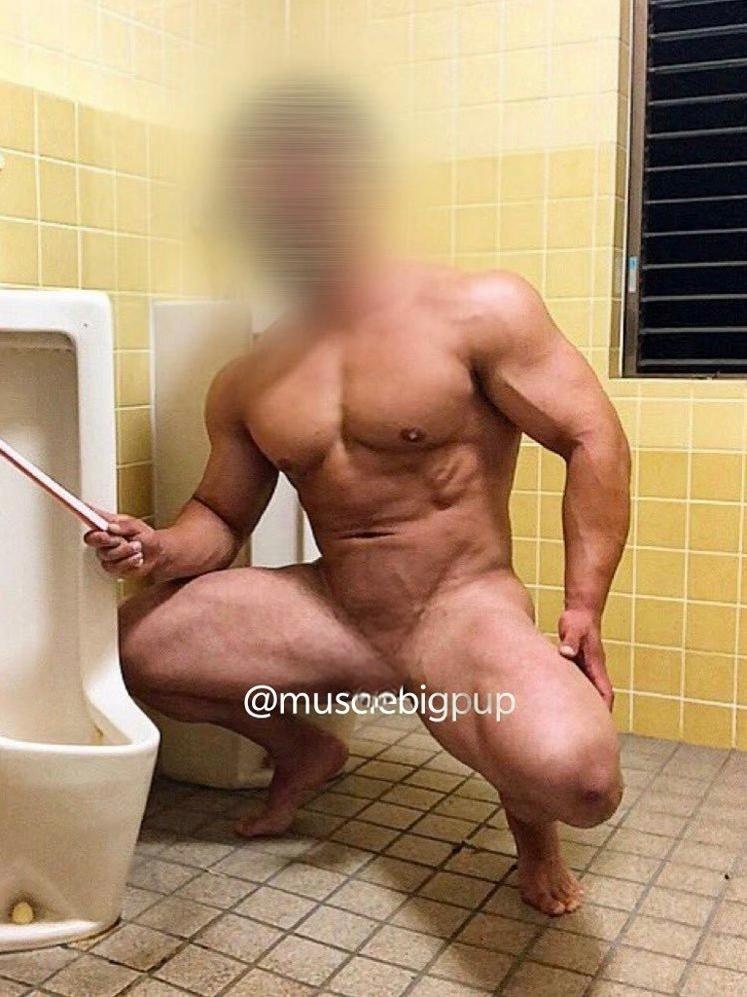 Daymuscle之(@musclebigpup-muscleman)