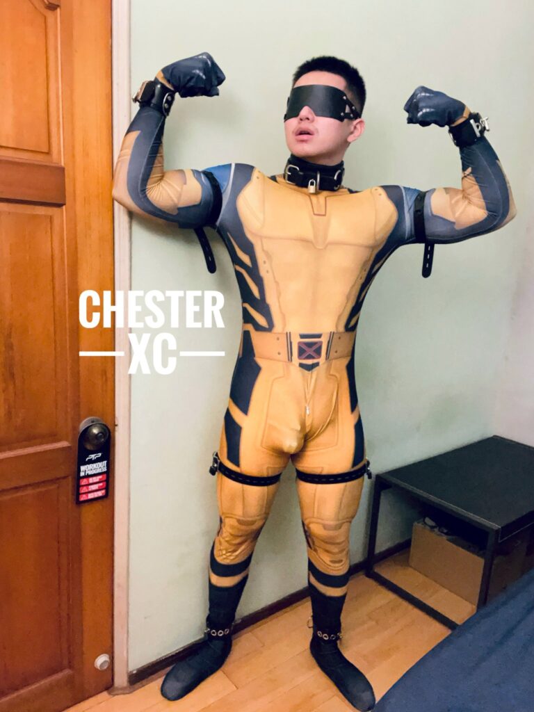 Daymuscle之(@Chester XC (@chester_xc)-犬繩師(Mîkhāʼēl) ミカエル (@Bondagepuppy19)）