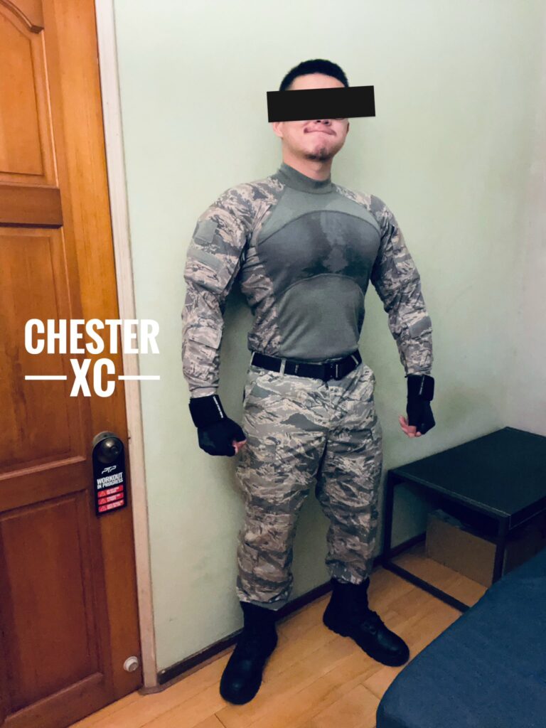 Daymuscle之(@Chester XC (@chester_xc)-犬繩師(Mîkhāʼēl) ミカエル (@Bondagepuppy19)）